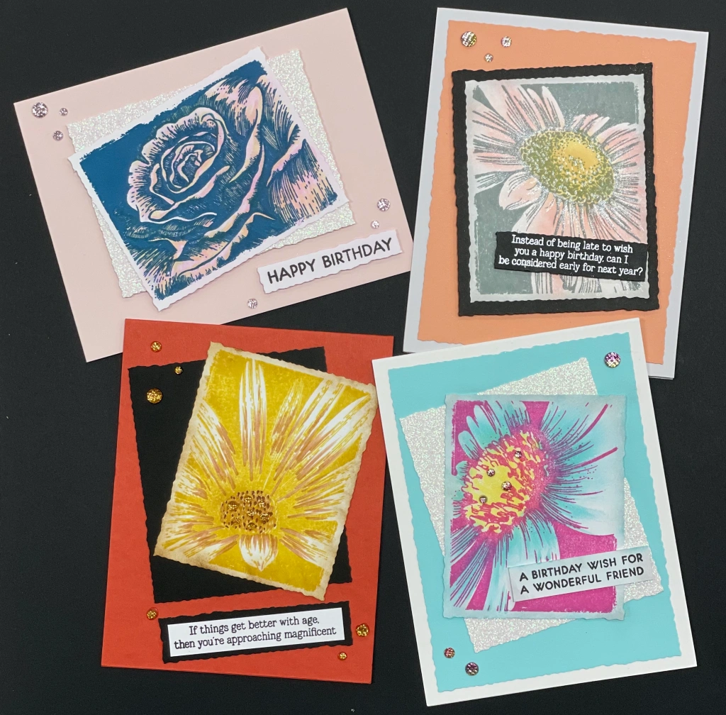 Fun Bold Botanicals Cards